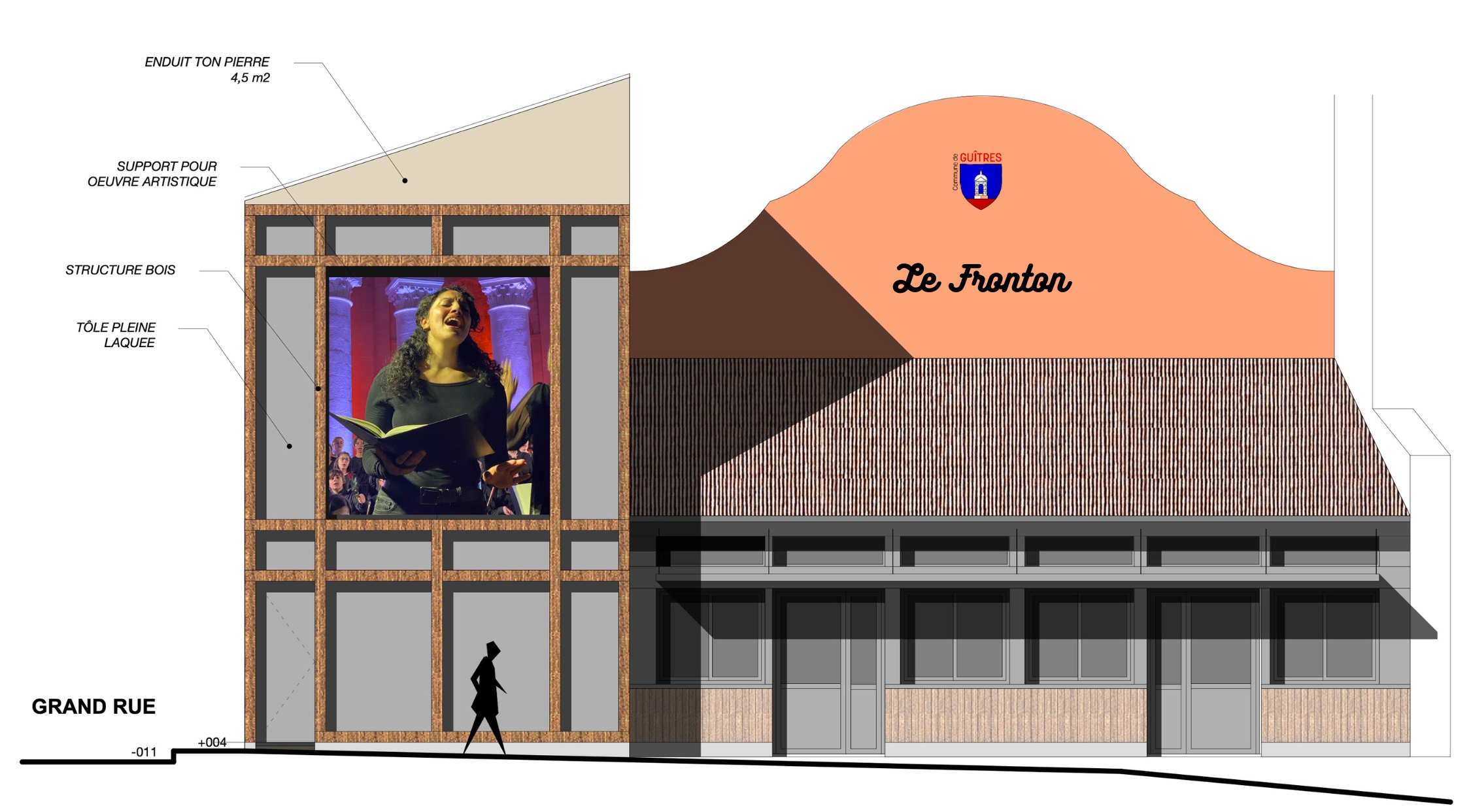 Le projet du Fronton