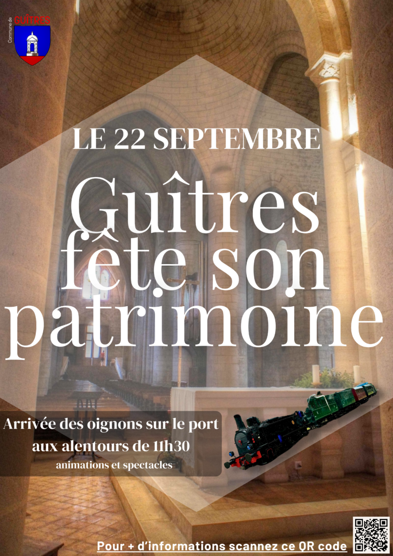 Guîtres fête son patrimoine !!