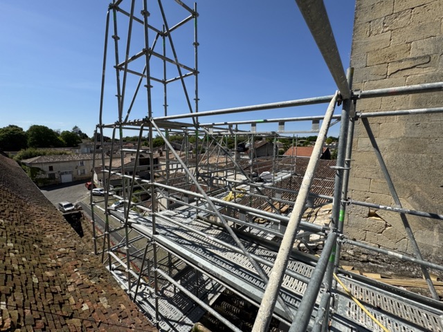 Chantier de l'Abbatiale : lancement du chantier
